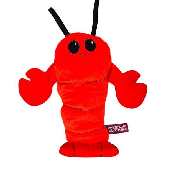 Red Lobster Menustration Crustacean Red Lobster Heating pad for women - Picture 1 of 4